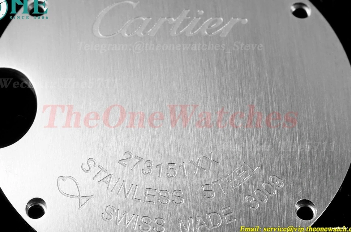 Cartier AF SS Ballon Quartz 33mm Dia De SS Bleu White 0131